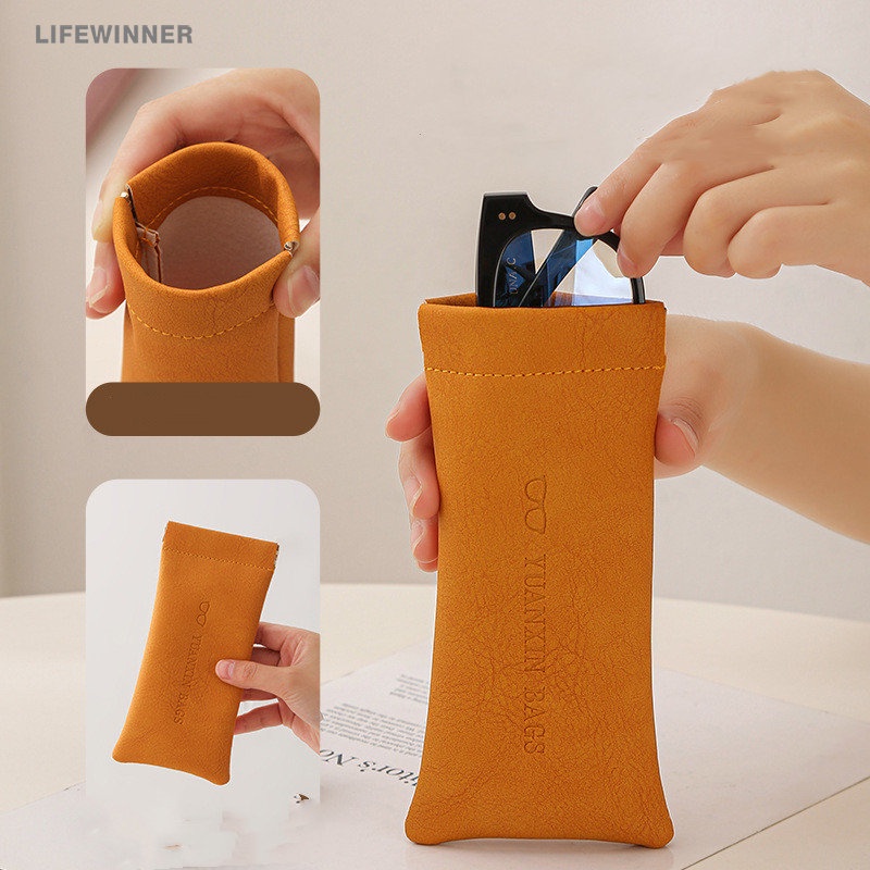 Automatic Closing Fashion Portable Glasses Bag Protective Case