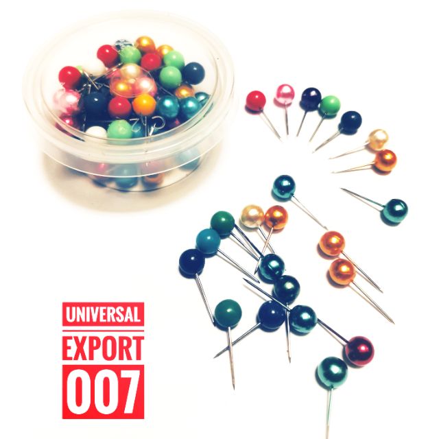 Multi Color Map Pin (100pcs) | Shopee Singapore