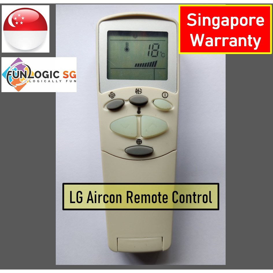LG Aircon Remote Control [Singapore Warranty] Shopee Singapore