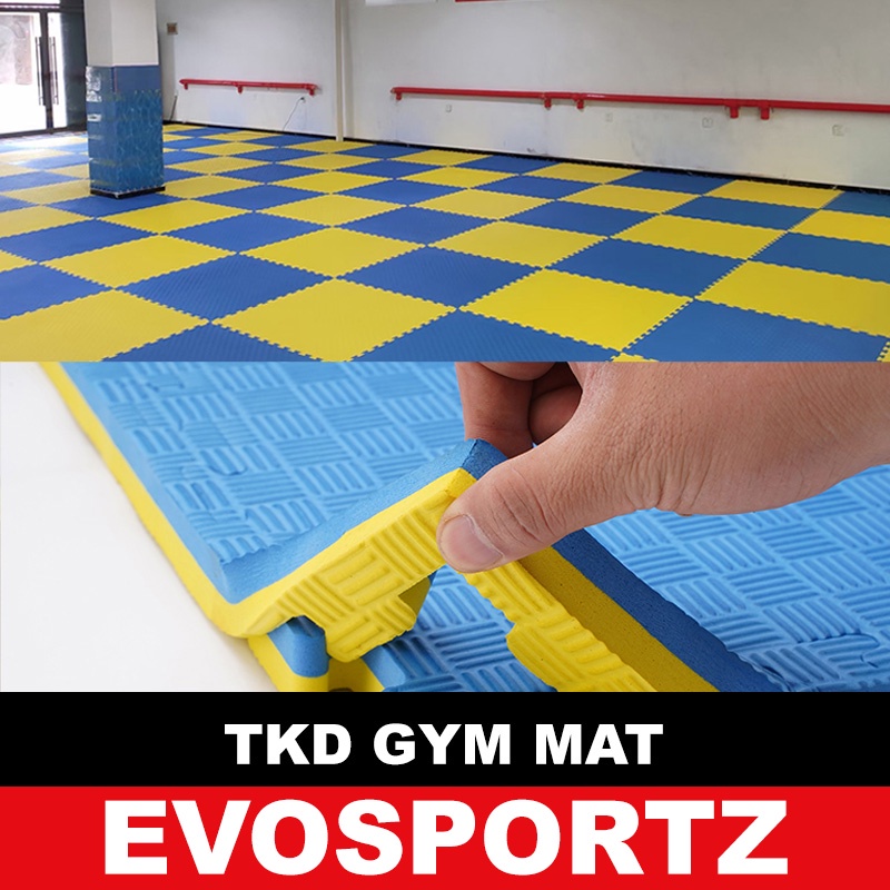 Taekwondo Gym Mat Puzzle Exercise Studio Floor Mats Martial Art Mat Shopee Singapore