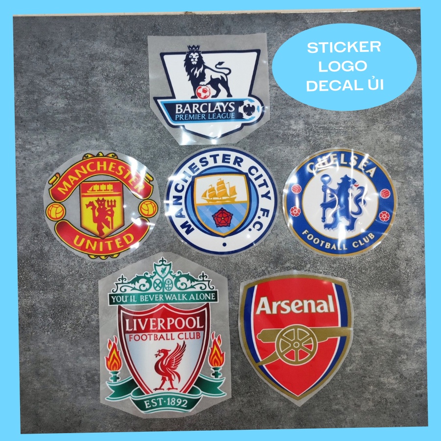 Super Cheap Ironing Sticker logo Ironing Soccer Shirt logo Of