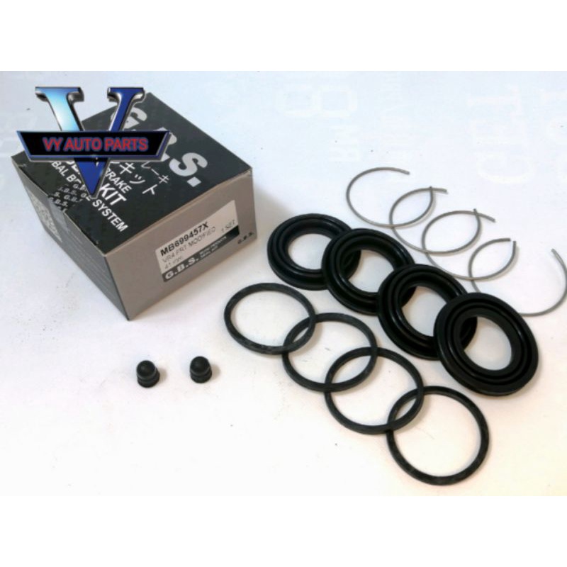 Disc Brake Repair Kit Vr4 Import Model Front Twin Pot (4 Piston Total ...