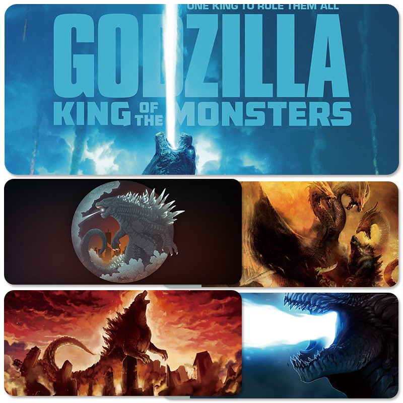 Godzilla mouse pad oversized Godzilla animation game student thickening ...