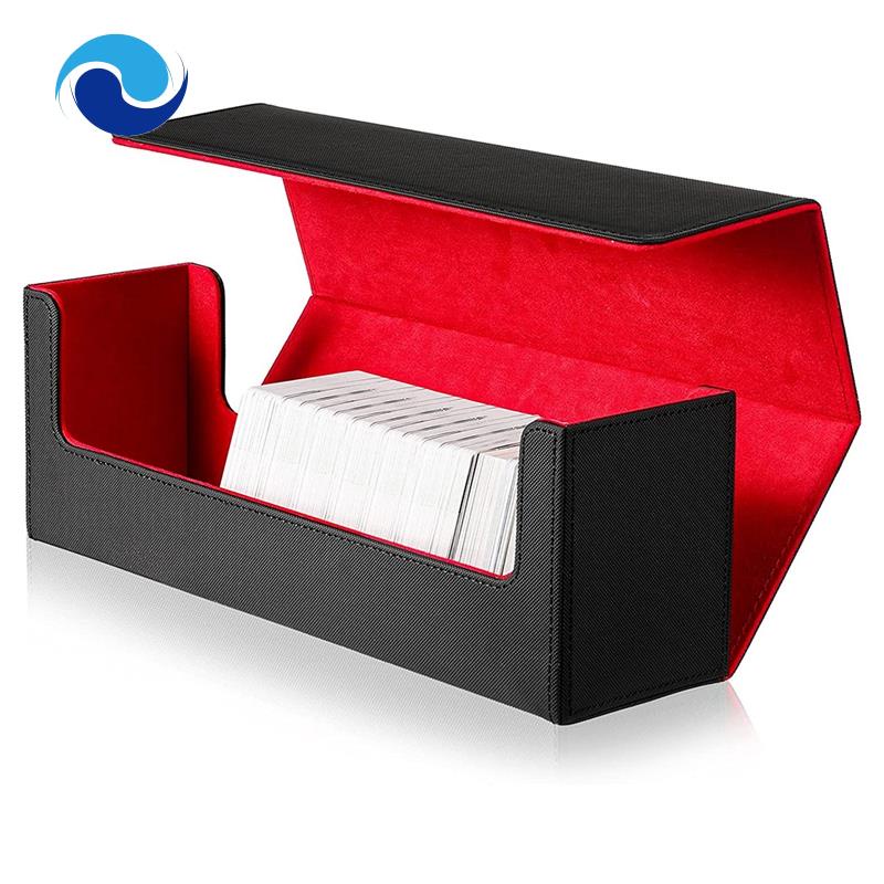 MTG Desk Box 400 Card Desk Box Card Storage Box Deck Box PU Leather