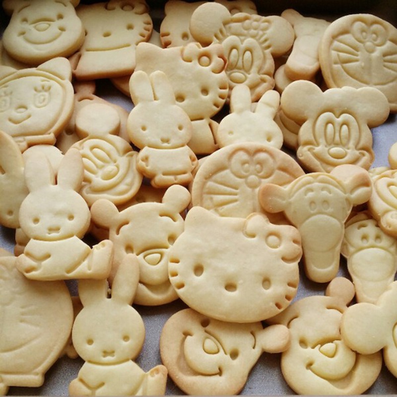 SG Ready Stock Cookie Name Imprint Emboss Cookie Cutter Biscuit Cartoon ...