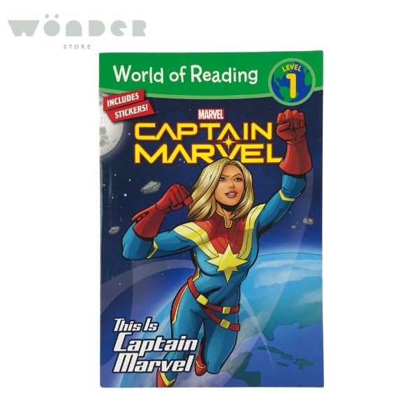 Penguin Random House - World Of Reading This Is Captain Marvel (Level 1 ...