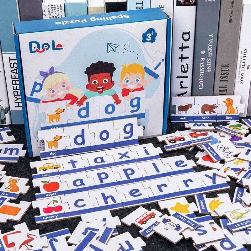 Spelling Puzzle -90pcs (0985) | Shopee Singapore