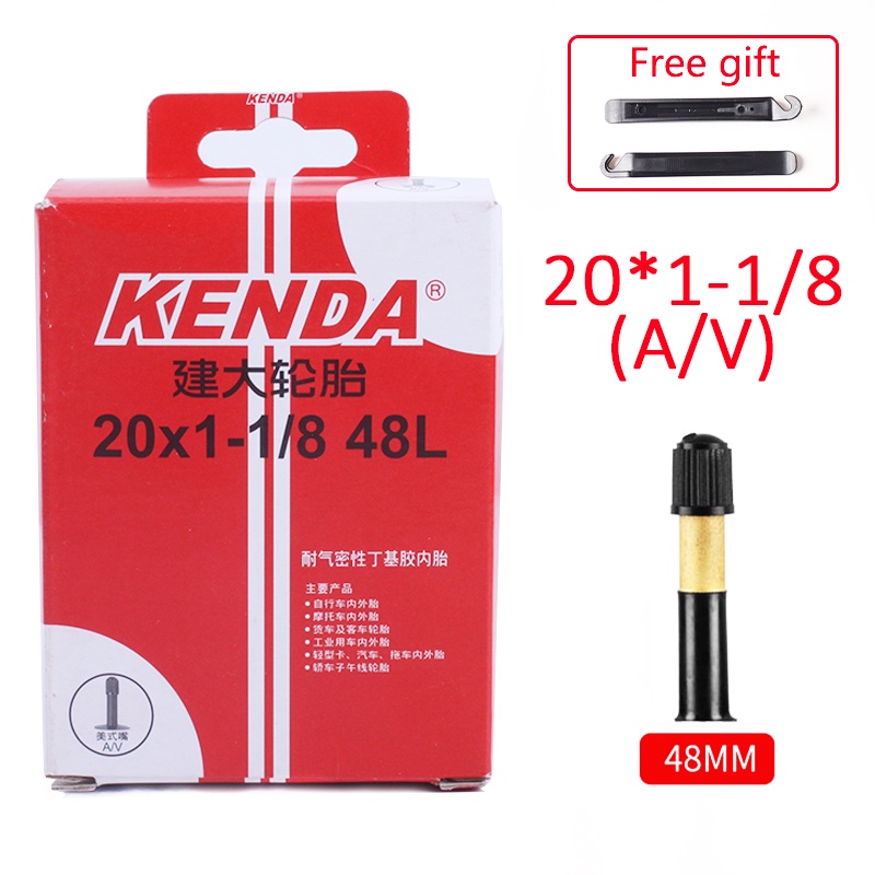 Kenda 700x23-25 / 27x1-1/8 Inner Tube With 48mm Presta Valve - 02288A30