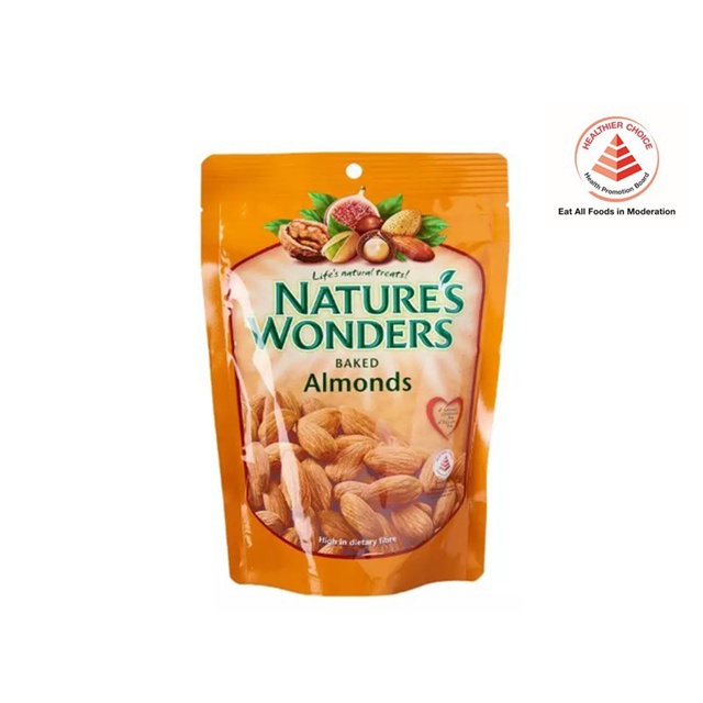 Nature's Wonder Baked Almonds, 200g | Shopee Singapore