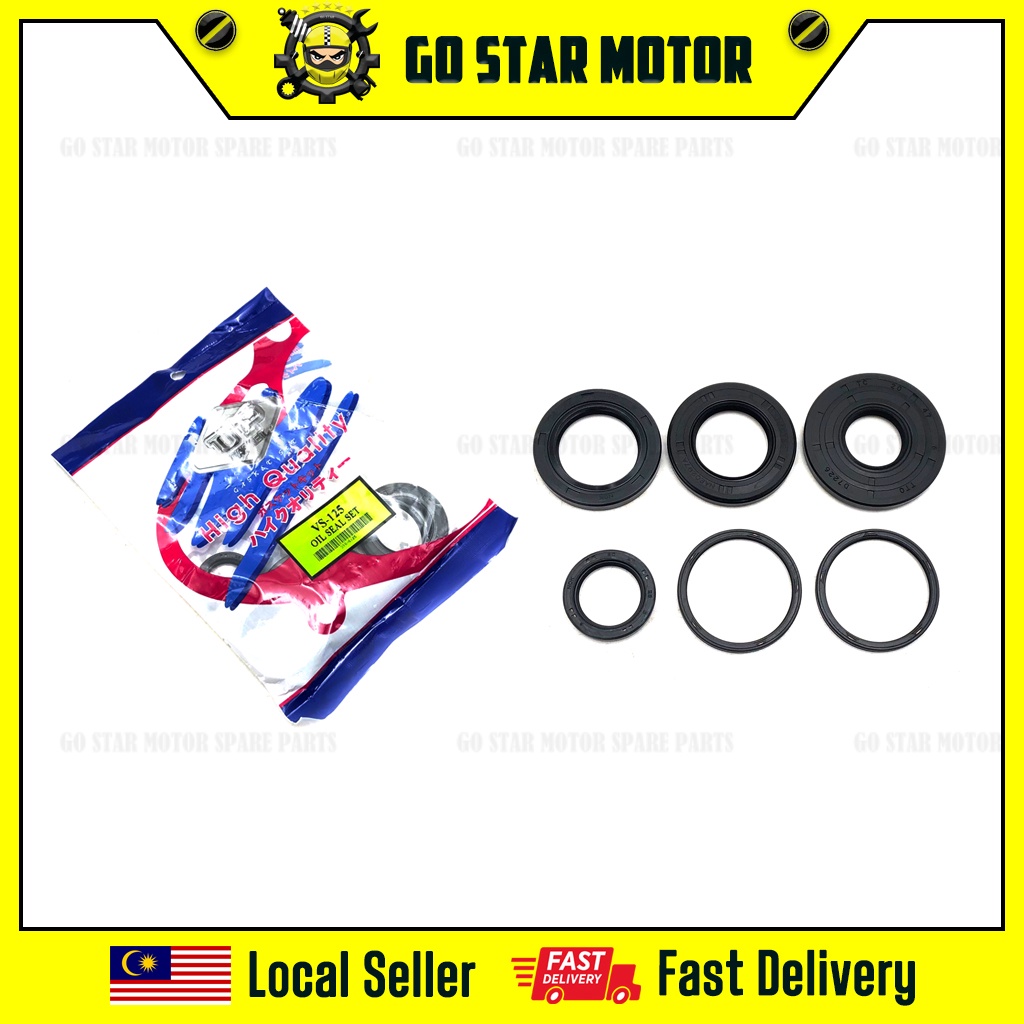 SUZUKI VS125 VS 125 VS150 / VR125 VR 125 Engine Oil Seal Set Enjin ...