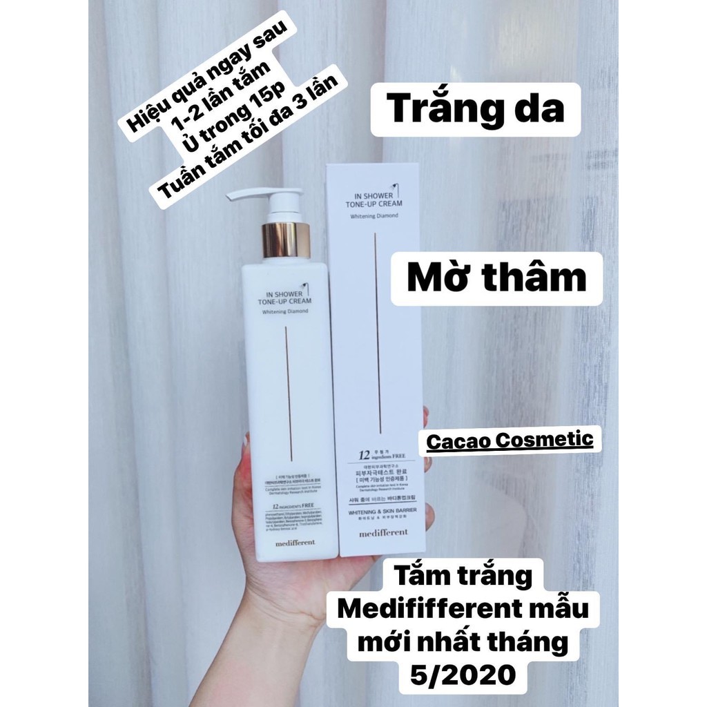 (Latest Model 5 / 2020) Medifferent In Shower Tone Up Cream) Shopee