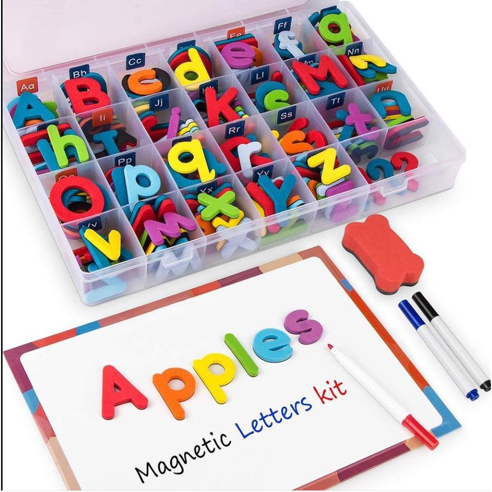 Montessori Magnetic Letter Classroom Alphabets English Board Kids Toy ...