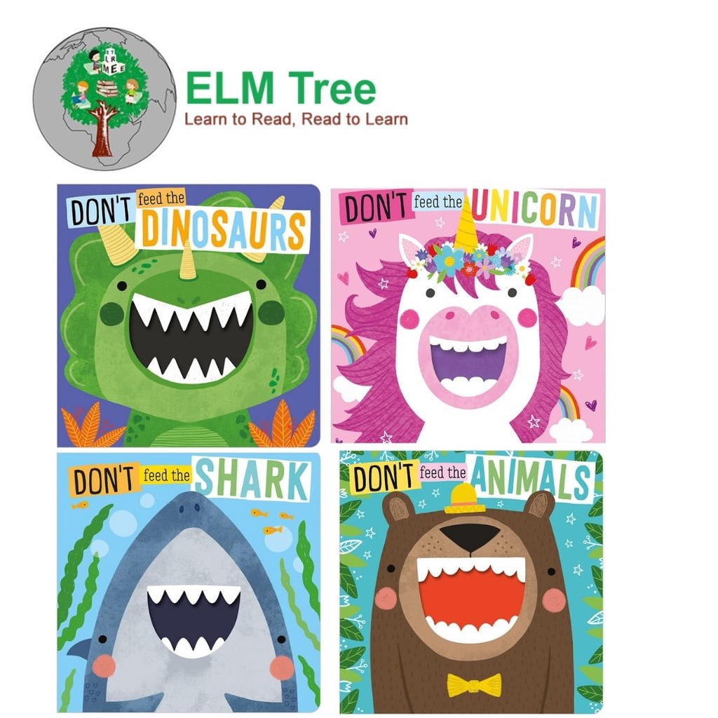 Don't Feed The Sharks/Dinosaurs/Animals/Unicorn (Make Believe) | Shopee ...