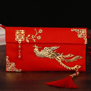 100 Pcs Self-Adhesive Chinese New Year Lucky Money Red Envelopes Hong Bao  for Wedding Party