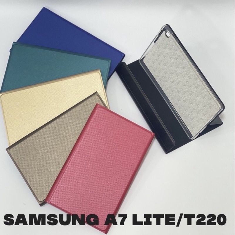 Samsung Tab A7 Lite T225 Book Cover A7 Lite Black | Shopee Singapore