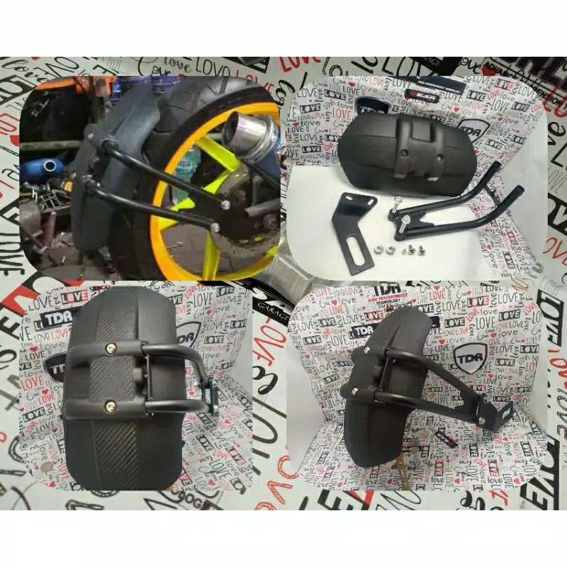 Mudguard universal mud guard CB 150 CBR 250 KTM DUKE R15 V3 R25 MT25