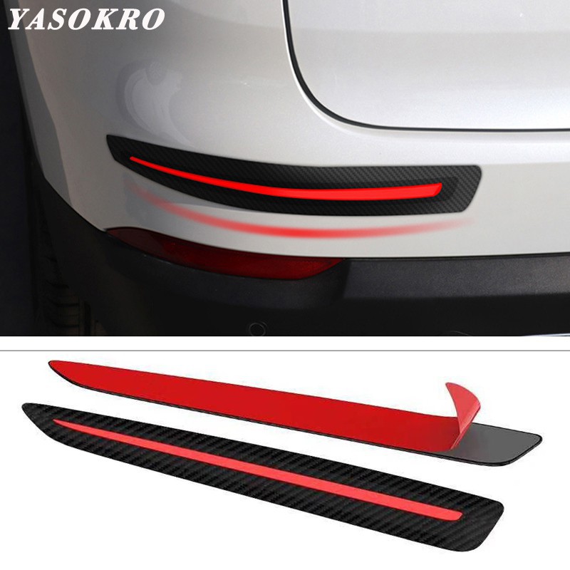 Car Bumper Scuff Protector Anti-Scratch Strips Sticker Car Styling ...