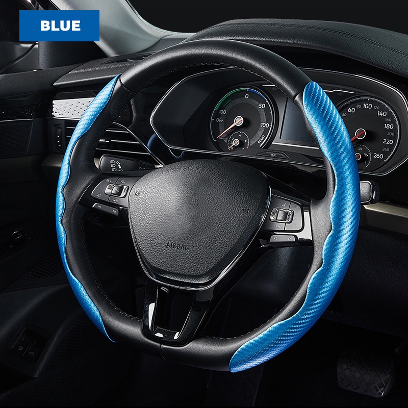 Universal Car Steering Wheel Cover 38cm Nonslip Silicone Steering