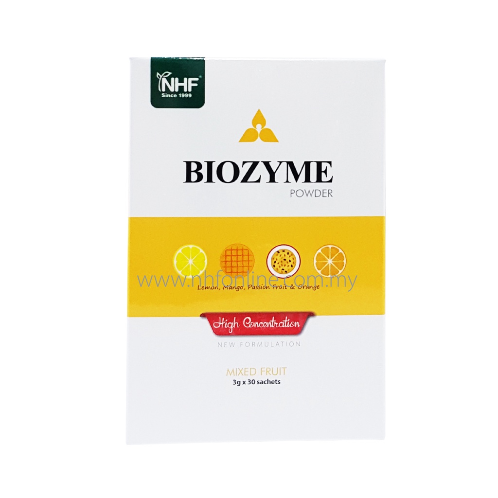 NHF Biozyme Powder ( 30sachets x3g) | Shopee Singapore