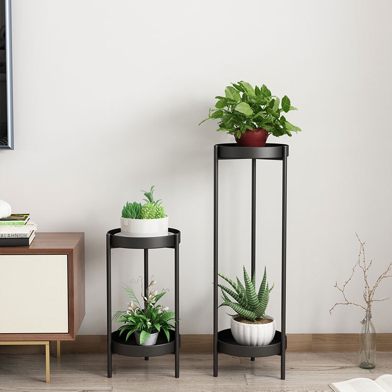 Flower pot stand floor-standing plant rack shelf balcony flower stand ...