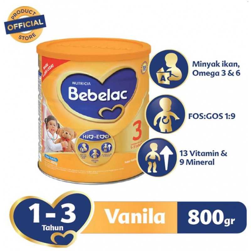 Bebelac 3 Vanila 800Gr