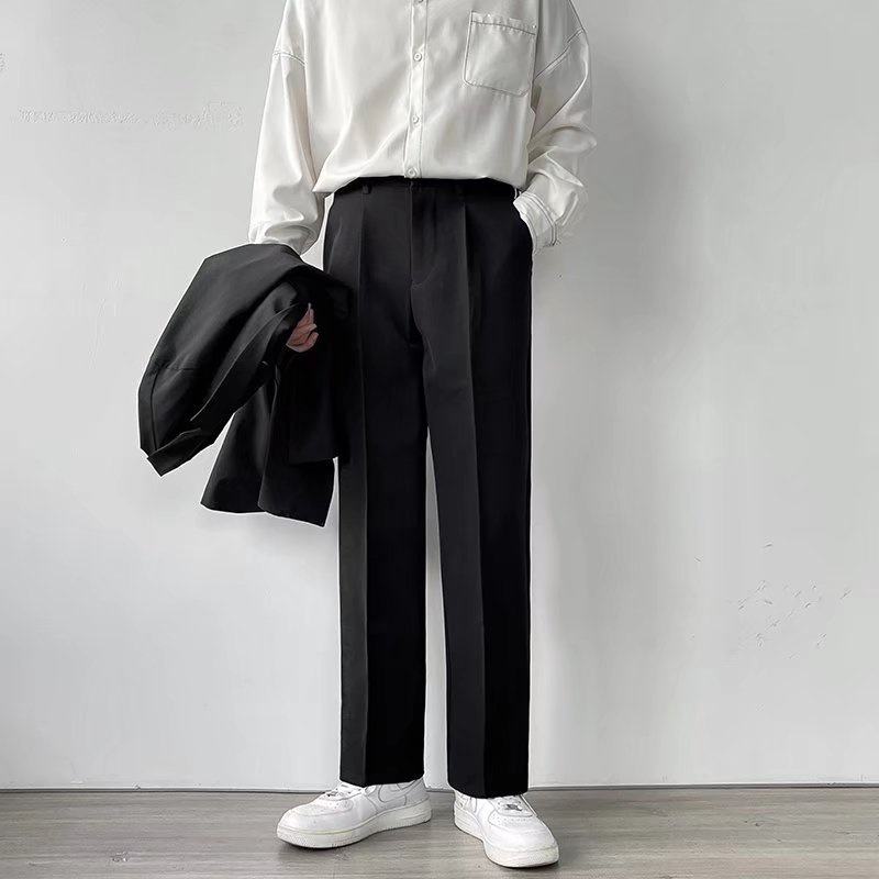 saferido outfit inspo Polo Collar Spring and Autumn Sweater Men's Ins Korean Style Trendy Loose Lazy Style Coat Spring Trendy Handsome All-Match Top Clothes