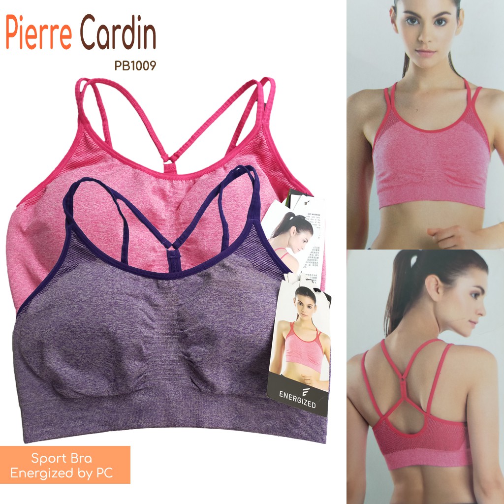 Shop pierre cardin sports bra for Sale on Shopee Philippines