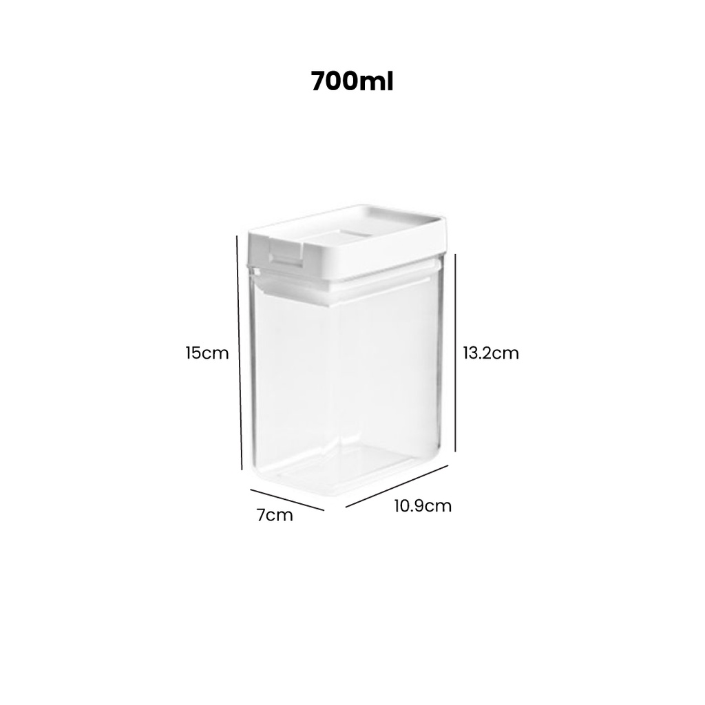 TSM Airtight Plastic Container Food Storage Container Cookie