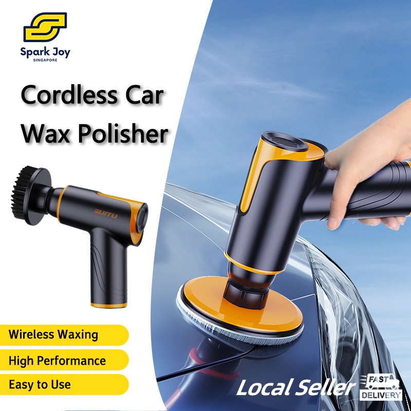 【SG】Cordless Car Polisher Wireless Car Polishing Machine with