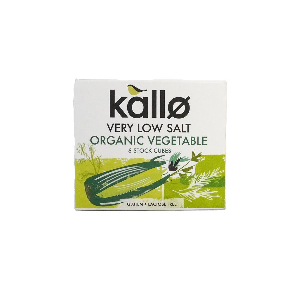 Kallo Low Salt Vegetable Stock Cubes 60g Shopee Singapore
