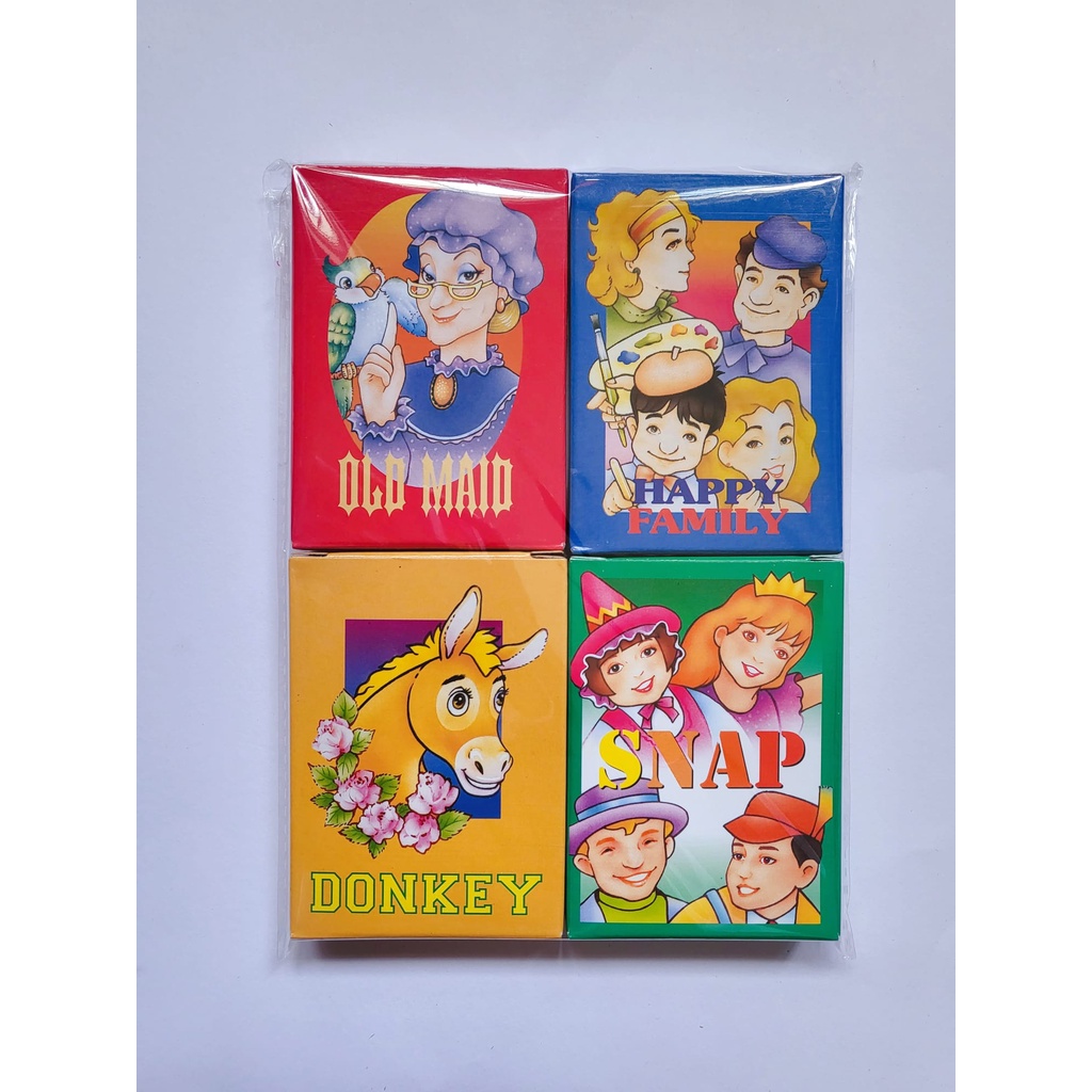 (SG Seller) Retro Playing Card Games| Old Maid, Snap, Happy Family ...