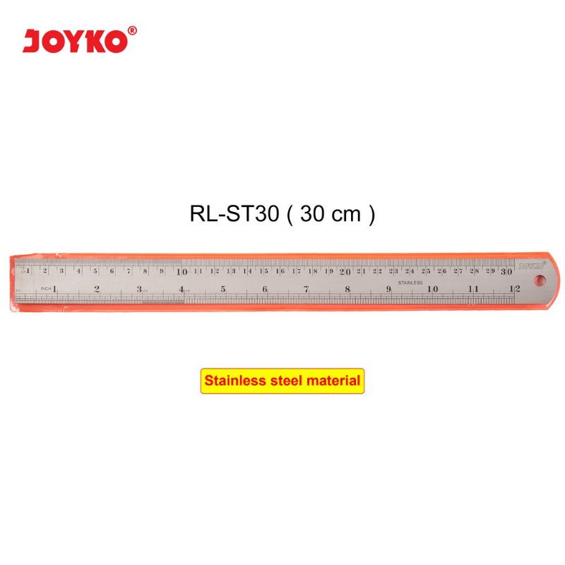 Iron Ruler / Steanlies Stealth Ruller Joyko 30Cm / (1pcs) | Shopee ...