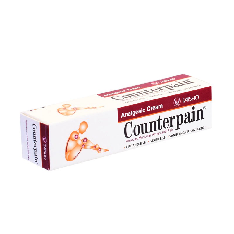 Counterpain 60gr / Encok / Keseleo / Memar / Nyeri Otot / Nyeri Sendi - Gambar 2