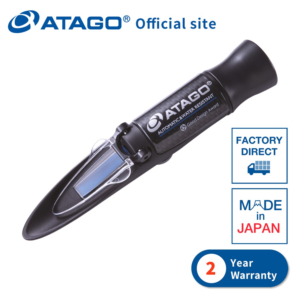 ATAGO Salinity Refractometer MASTERS28α Shopee Singapore
