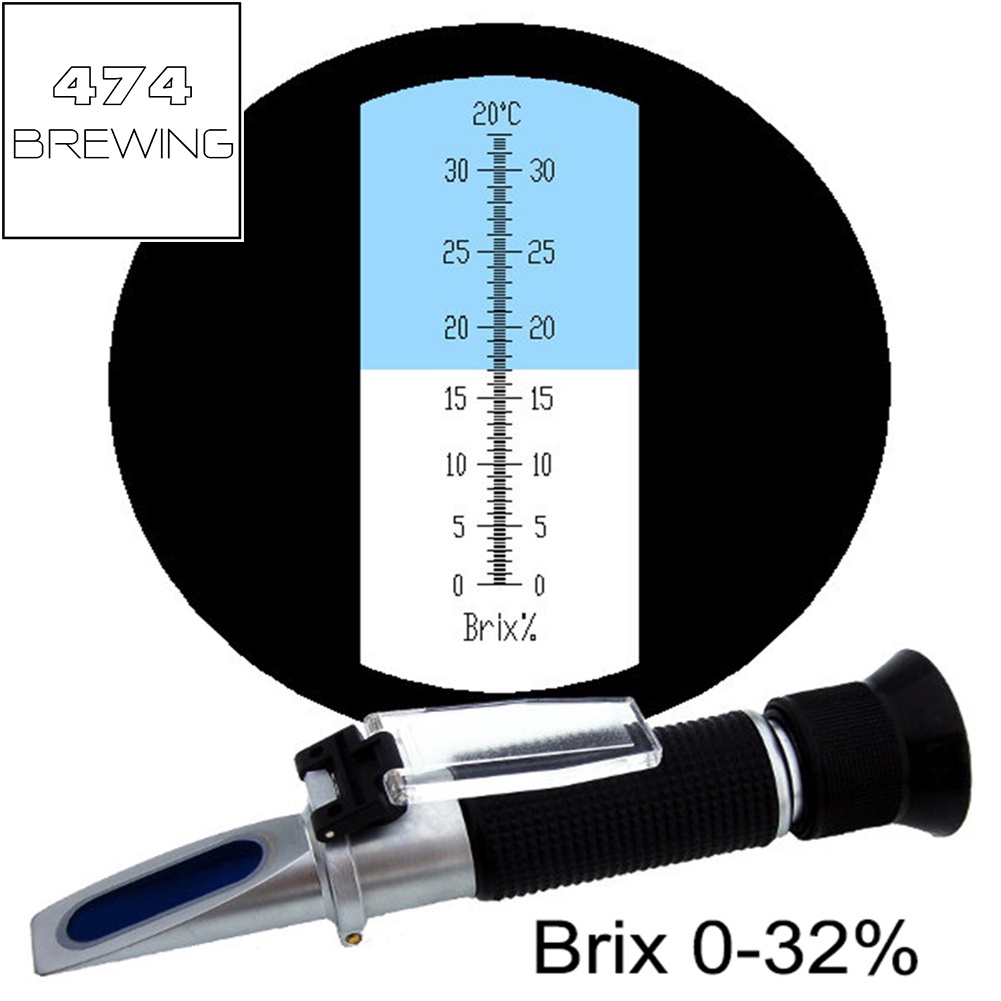 Sugar Refractometer 0- (Brix) | Shopee Singapore