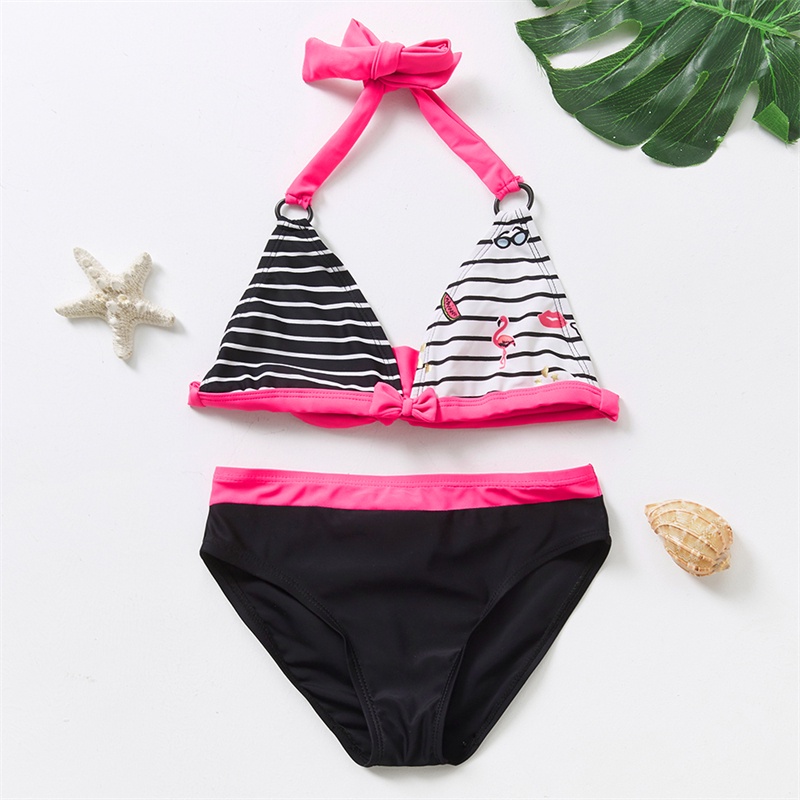 Cute striped hot sale bathing suits