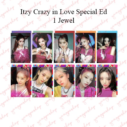 READY / SET] ITZY SPECIAL EDITION CRAZY IN LOVE ISJI PHOTOBOOK