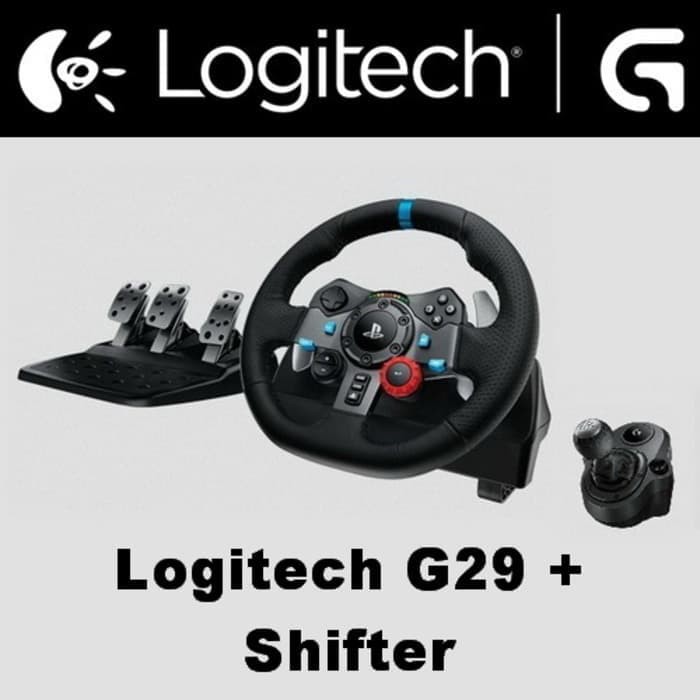 Logitech G29 Driving Force Racing Wheel for PS4 PS3 PC Logitech Shifter