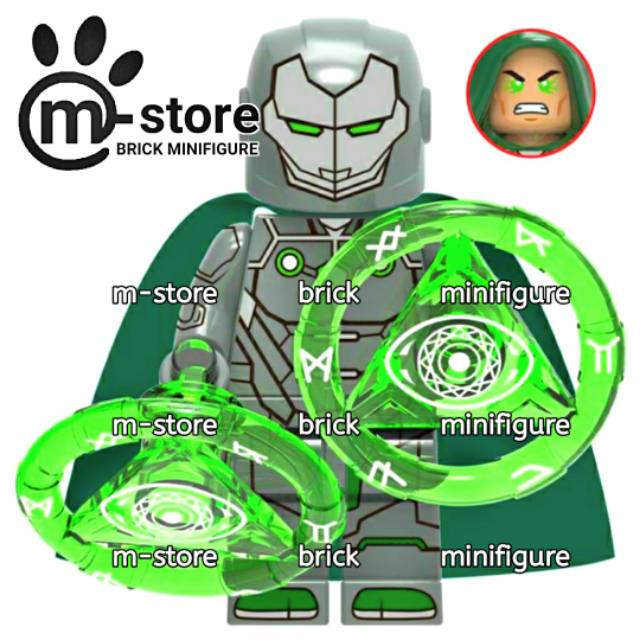 Brick infamous iron man doctor doom mini toy figure | Shopee Singapore