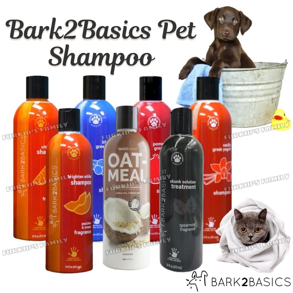 Bark to basics dog shampoo hotsell