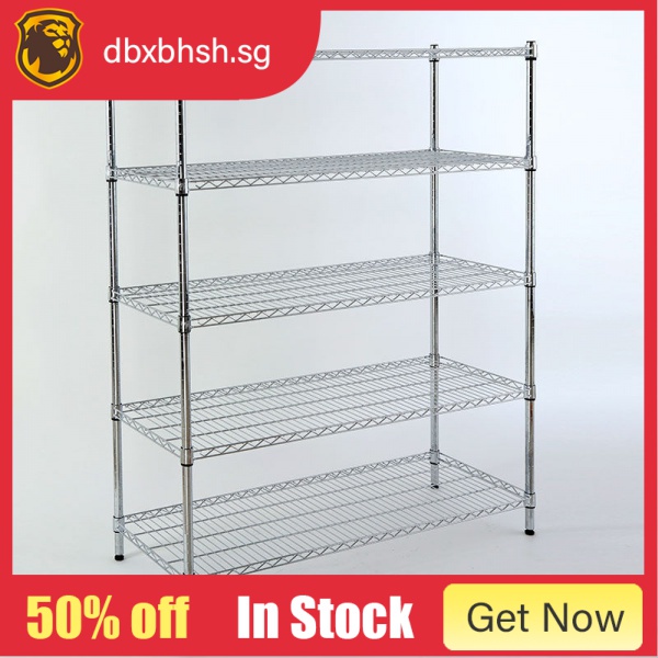 Stainless steel kitchen shelf floor multilayer sundry shelf storage