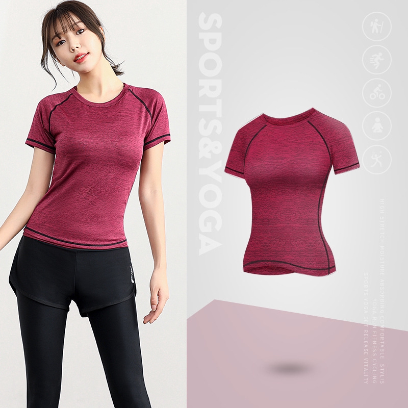 Cheap womens gym on sale tops