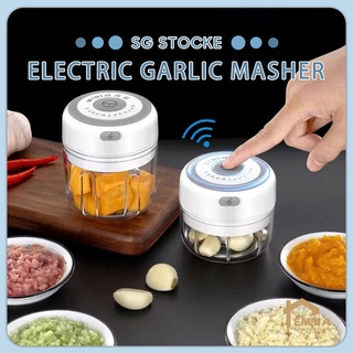 250ml Electric Garlic Masher Garlic Mud Artifact Meat Grinder