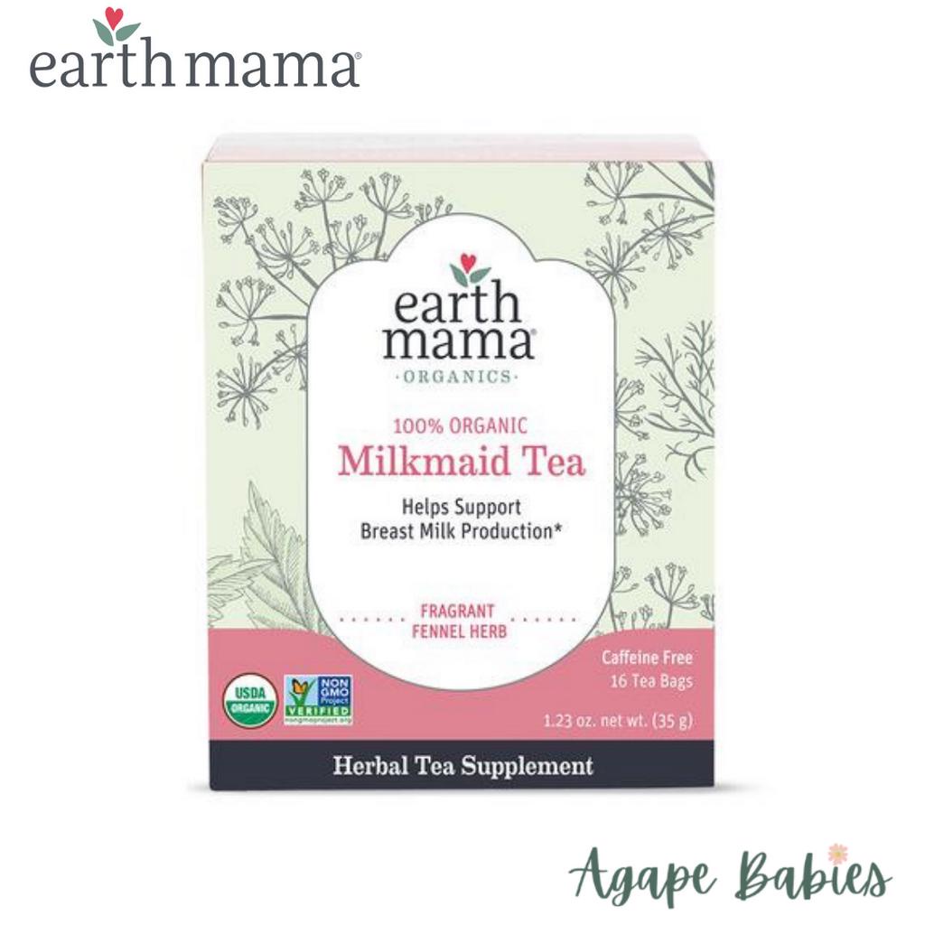 Earth Mama Angel Baby, Organic Milkmaid Tea/No More Milk Tea (16 Tea ...
