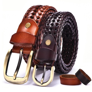 Casual Braided Pin Buckle Belt