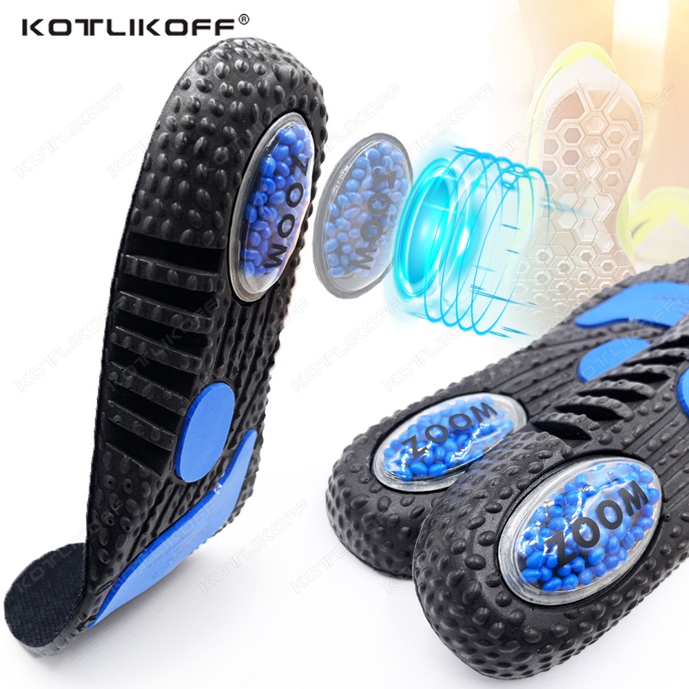 Upgrade Sports Absorption Insole For Shoes Sole Super Elastic Running