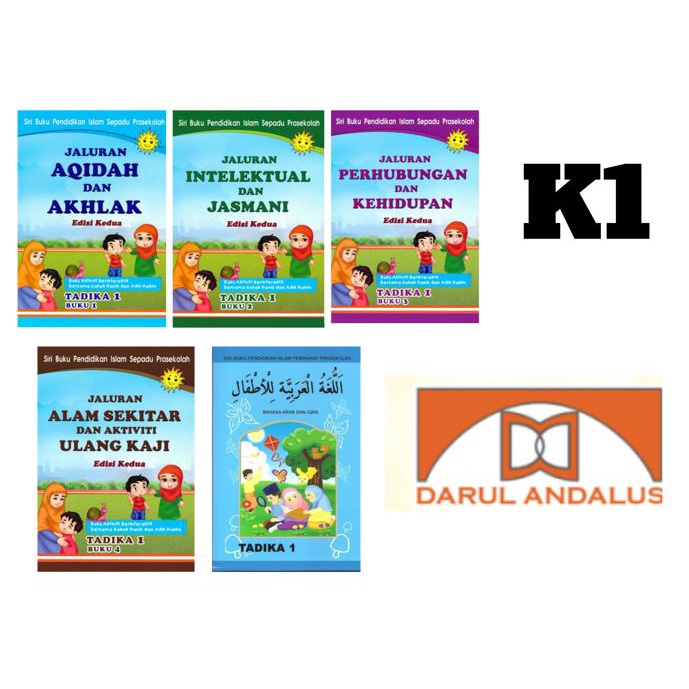 BUKU PRASEKOLAH DARUL ANDALUS (ANDALUS SINGAPORE) | Shopee Singapore