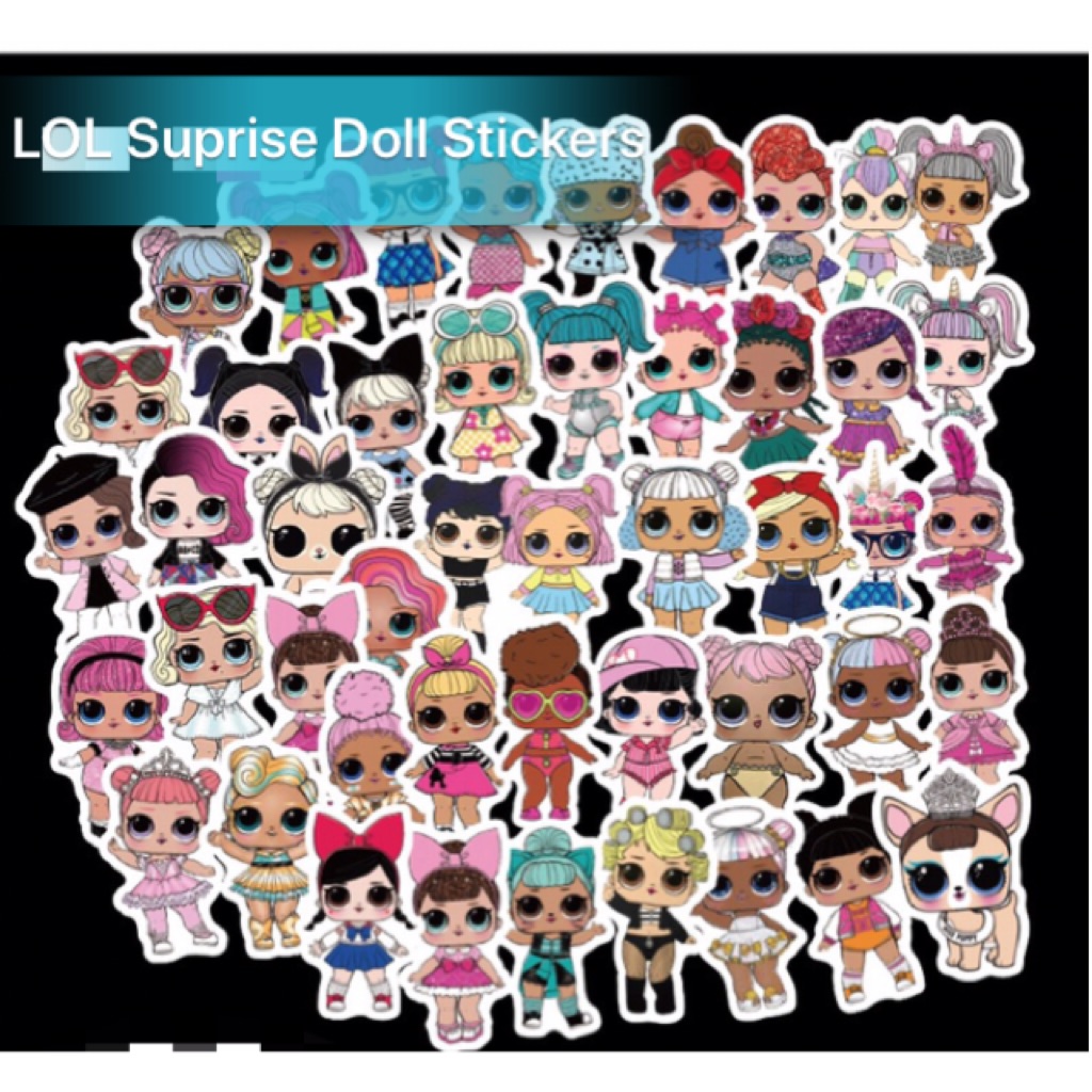 LOL Surprise Doll Stickers | Shopee Singapore