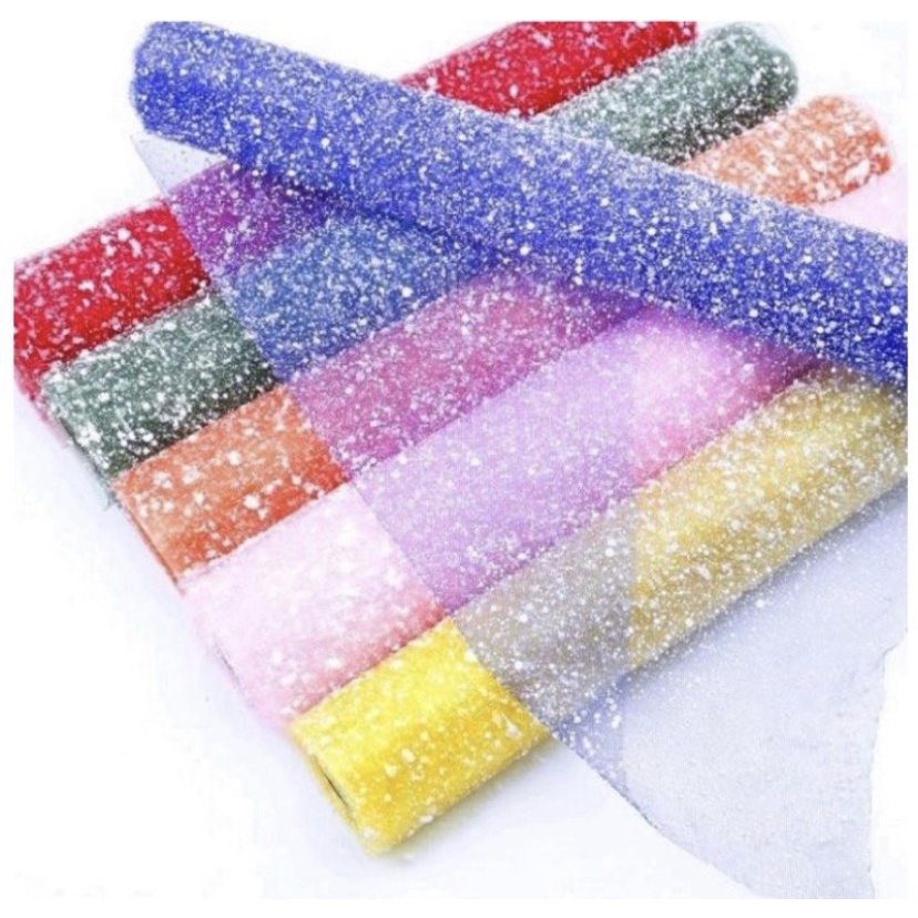 Snow Mesh Paper Wrapped Flowers, Yellow Frog Paper, Spider Mesh Paper ...