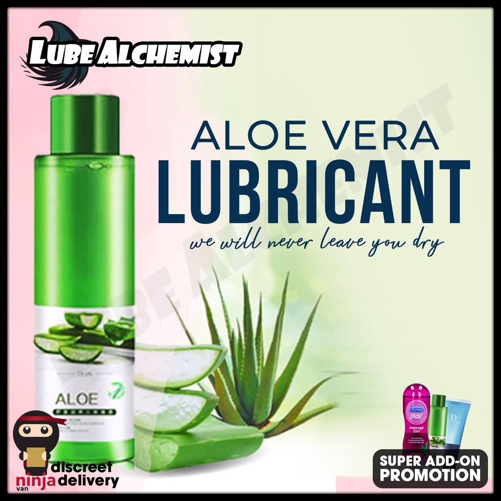 Lubealchemist™ Aloe Vera Water Based Lubricant 120ml Safe For Condom Shopee Singapore 2277